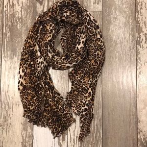 Leopard Print Scarf